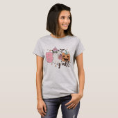 Boo Y'All Halloween T-shirt (Voorkant volledig)