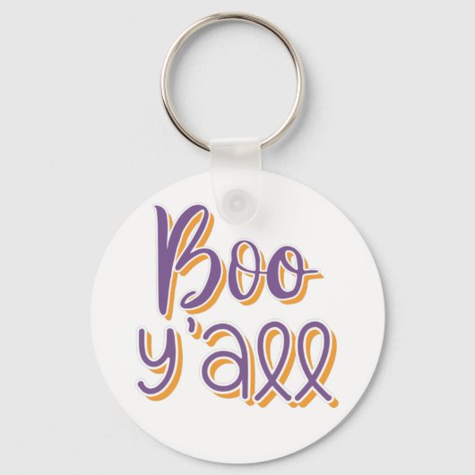 Boo Y'all Sleutelhanger (Voorkant)