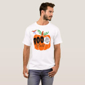 Boo Yall T-shirt, Aangepaste familienaam Jaar Hall T-shirt (Voorkant volledig)