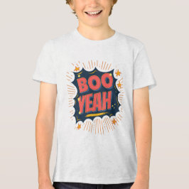 Boo Yeah Cartoon Stars Trail Tri-Blend Shirt