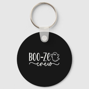 Boo-ze Crew Halloween Ghost Vakantie Cruise T-shir Sleutelhanger
