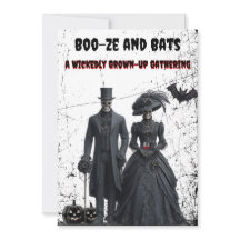 Boo-ze en Bats Gothic Volwassen Halloween Party
