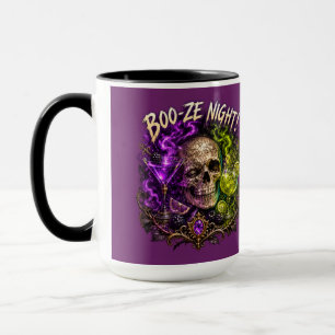 Boo Ze Night Gothic Schedel Cocktail  Mok