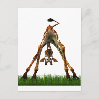 Boo. Zegt Olympia Giraffe. Briefkaart