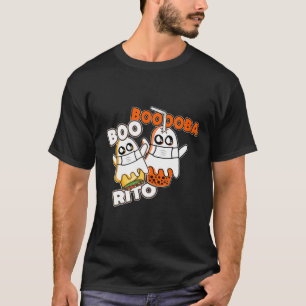 Booba Boo Rito Kawai Boba Tea Burrito Inside Hallo T-shirt