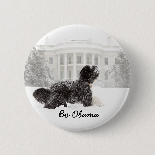 BoObama Ronde Button 5,7 Cm (Voorkant)