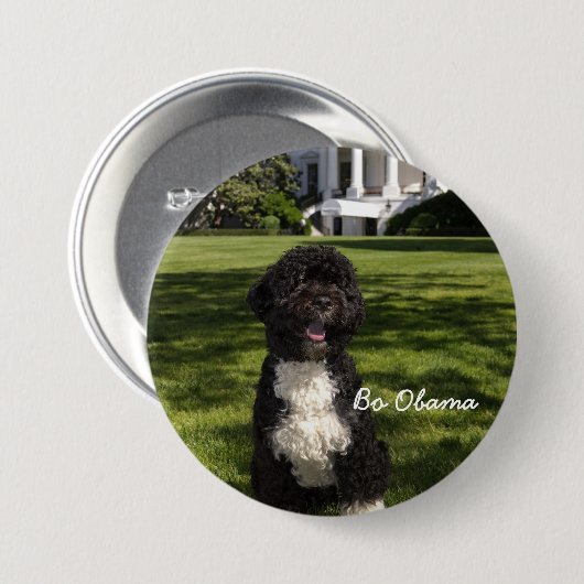 BoObama Ronde Button 7,6 Cm (Voorkant /achterkant)