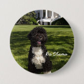 BoObama Ronde Button 7,6 Cm (Voorkant)