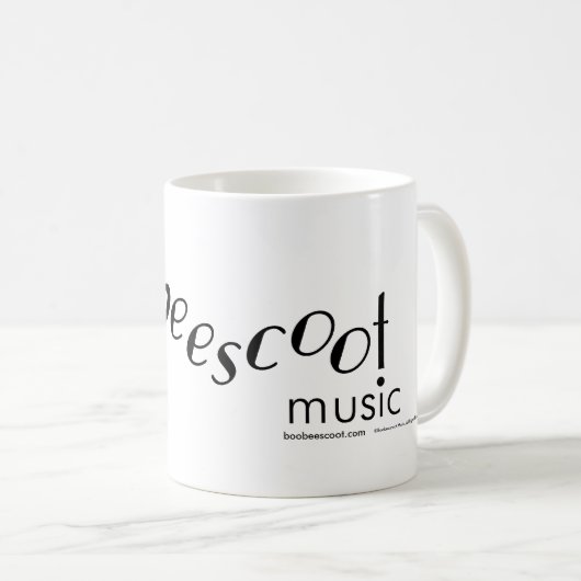 Boobeescoot Coffee Mok (Voorkant rechts)