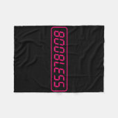 Boobless Funny Mastectomy Borstchirurgie Borstkank Fleece Deken (Voorkant (Horizontaal))