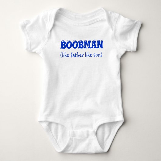 Boobman Romper (Voorkant)