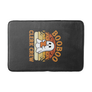 Booboo Clerk Crew Halloween Ghost Ontwerp_1 Badmat