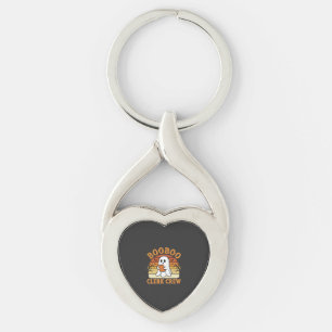 Booboo Clerk Crew Halloween Ghost Ontwerp_1 Sleutelhanger