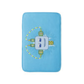 Booboobot Robot - Small Bath Mat (Voorkant Verticaal)