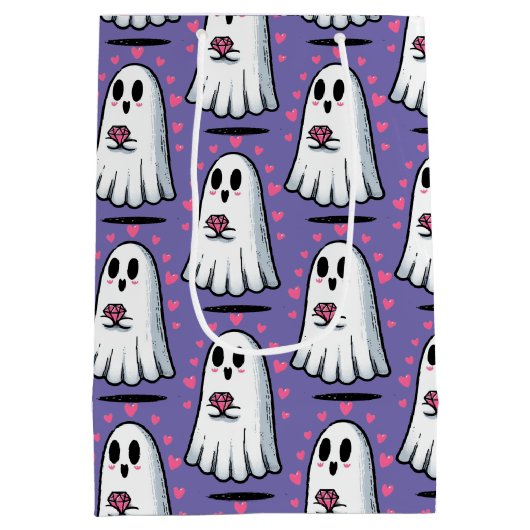 Boo'd Up Medium Cadeauzakje (Achterkant)