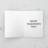 Boodbloeiende bijenkorf van mijn Valentijnsdag Feestdagen Kaart (Binnen)