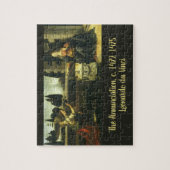 Boodschap aan de Heilige Maagd door Leonardo da Vi Legpuzzel (Verticaal)