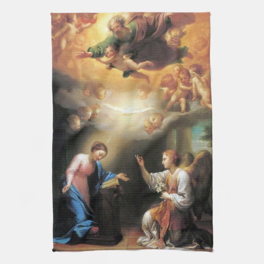 Boodschap door Anton Raphael Mengs Theedoek (Verticaal)
