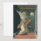 Boodschap (engel detail) door Sandro Botticelli (Voorkant / Achterkant)