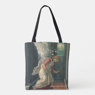 Boodschap (engel detail) door Sandro Botticelli Tote Bag