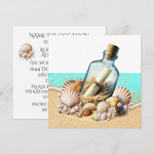 Boodschap in een Fles Kaart