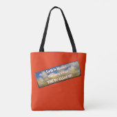 Boodschap van de Aarde Tote Bag (Achterkant)