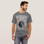BOODSCHAP VAN DE DAG VAN DE AARDE T-SHIRT (Voorkant volledig)