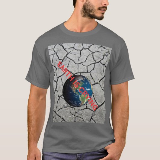 BOODSCHAP VAN DE DAG VAN DE AARDE T-SHIRT (Voorkant)