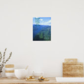 Boodschap van het poster van de vrede (Keuken)