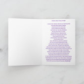 Boodschap van Jezus condoleert Kaart (Binnen)