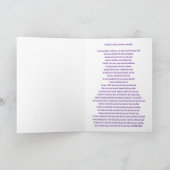 Boodschap van Jezus condoleert Kaart (Binnen)