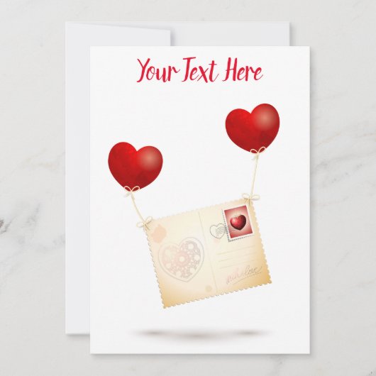 Boodschap van Liefde Kaart (Voorkant)