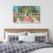 Boodschap van Maurice Denis Beroemd Schilderij Canvas Afdruk (Insitu (Slaapkamer))