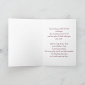 Boodschap voor papa op Vaderdag Cattails Sunset Kaart (Binnen)