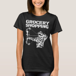 Boodschappen Boowhunt Shirt Archer Funny Deer H