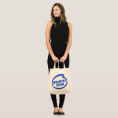 Boodschappen in boodschappentas tote bag (Voorkant (model))