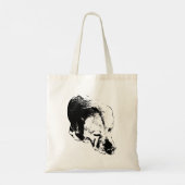 Boodschappen met een knipoog tote bag (Achterkant)