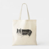 Boodschappen met een knipoog tote bag (Achterkant)