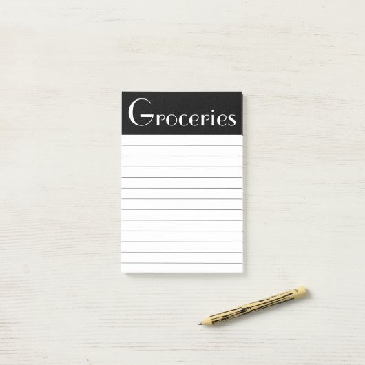 Boodschappen Post It Notities Post-it® Notes (Op bureau)