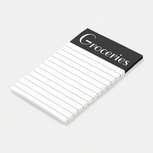 Boodschappen Post It Notities Post-it® Notes (Schuin)