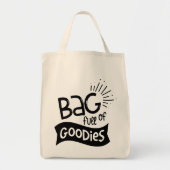 Boodschappen Quote Tote Tas (Voorkant)