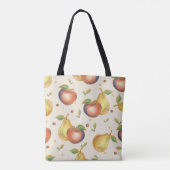 Boodschappen Tas met Appel en Peer (Achterkant)