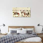 Boodschappen van Duke William tot Guy de Canvas Afdruk (Insitu (Slaapkamer))