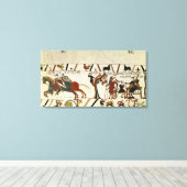 Boodschappen van Duke William tot Guy de Canvas Afdruk (Insitu (Houten vloer))