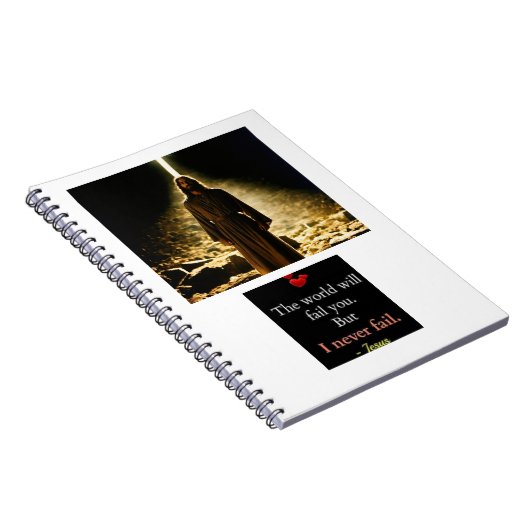 Boodschappen van Geloof: preek notities" Notitieboek (Rechterzijde)