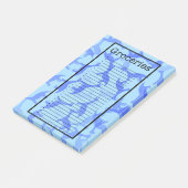 Boodschappenlijst Dinosaur Post-it-briefjes Post-it® Notes (Schuin)