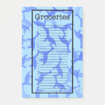 Boodschappenlijst Dinosaur Post-it-briefjes