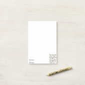 Boodschappenlijstje Keuken Notities Post-it® Notes (Op bureau)