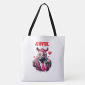 Boodschappentas Afschuwelijk Tote Bag (Voorkant)
