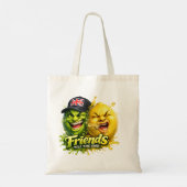 Boodschappentas, beste vrienden tote bag (Achterkant)